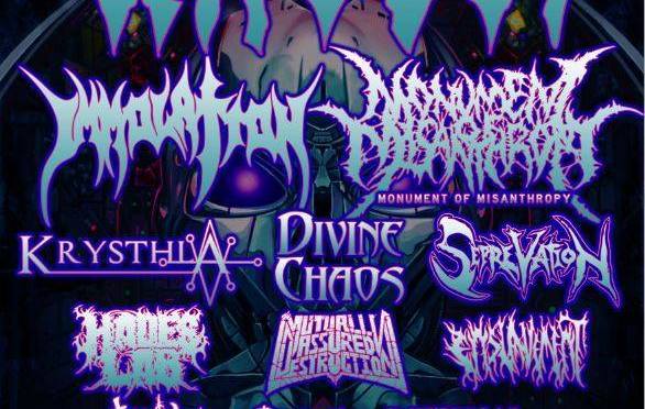 Mammothfest and Jackhammer promotions presents: Headliners Vader With Support From Immolation, Monument of Misanthropy, Krysthla & More!