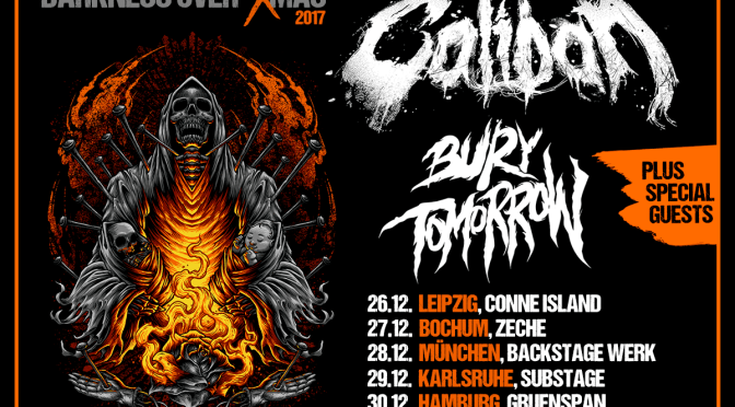CALIBAN – announce “Darkness Over X-Mas”-Tour