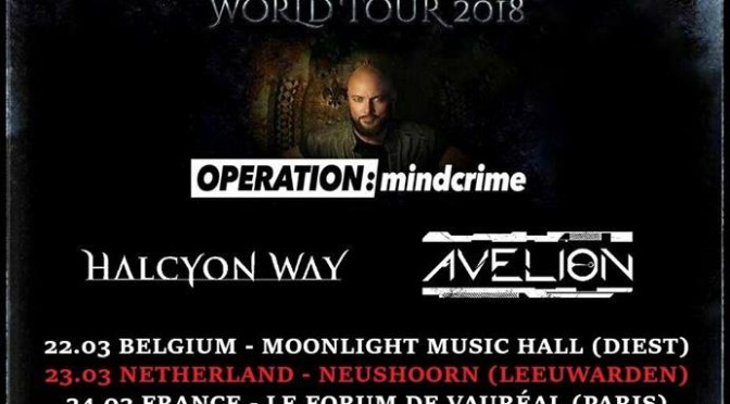 Avelion To Tour With Angra!