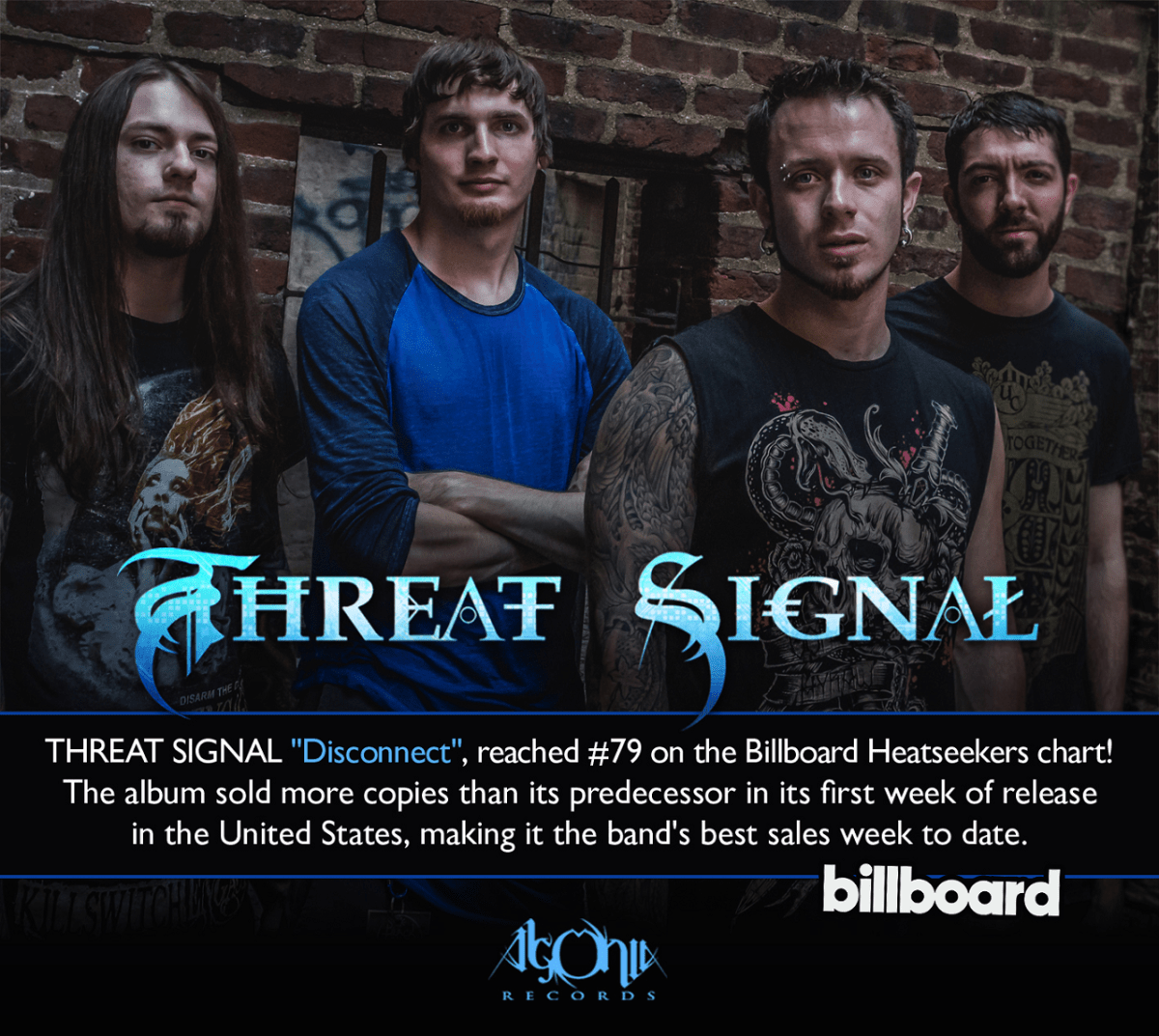 THREAT SIGNAL enter Billboard Heatseekers chart in the United States