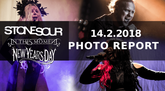 PHOTO REPORT:  Stone Sour, In This Moment & New Years Day Feb 14 @  | REBEL | Toronto, Canada