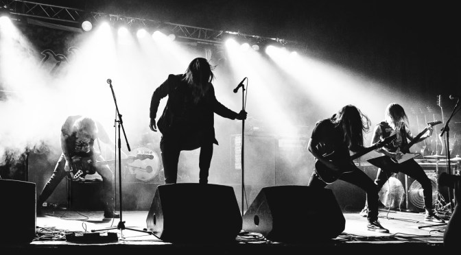 MASS WORSHIP sign with Century Media Records