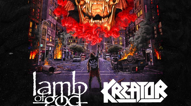 KREATOR + LAMB OF GOD announce Municipal Waste as 2023 European tour support