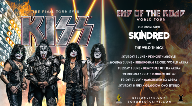 KISS ANNOUNCE SPECIAL GUESTS FOR FINAL UK TOUR