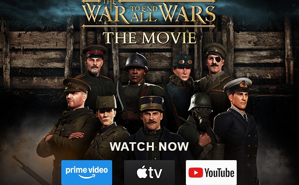 SABATON ANIMATED FILM ‘THE WAR TO END ALL WARS – THE MOVIE’ NOW AVAILABLE ON MAJOR STREAMING PLATFORMS