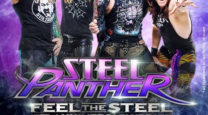 Steel Panther Announce NEW UK Dates on the Feel The Steel 15TH Anniversary World Tour