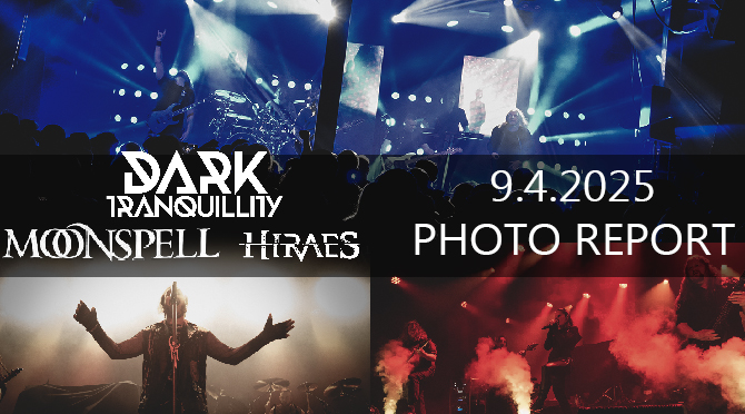 PHOTO REPORT: Dark Tranquility, Moonspell & Hiraes
