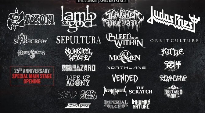 BLOODSTOCK ANNOUNCES 27 MORE BANDS FOR 25TH ANNIVERSARY CELEBRATION