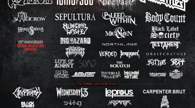 BLOODSTOCK shares M2TM finals, plus 24 bands for the New Blood & EMP Stages